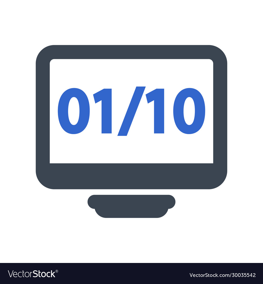 Binary coding icon