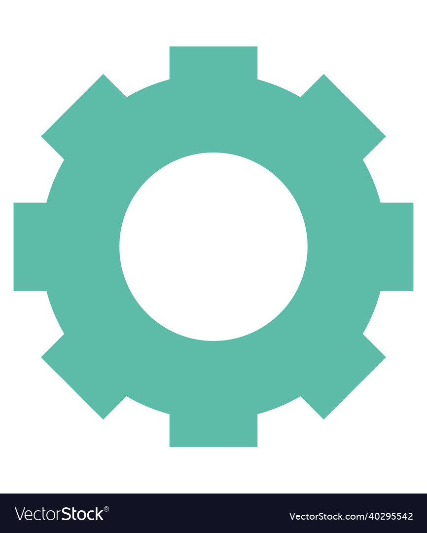 Gear wheel icon