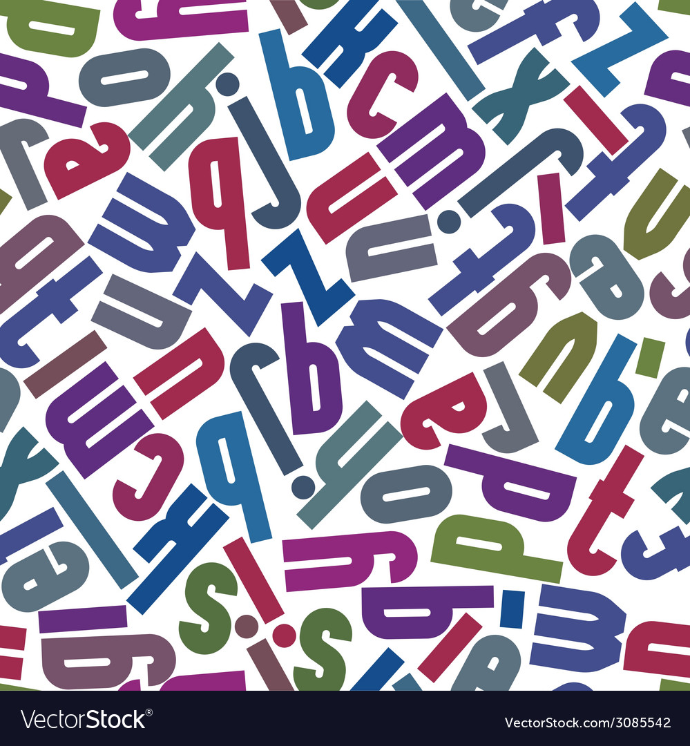 Repeatable letters pattern