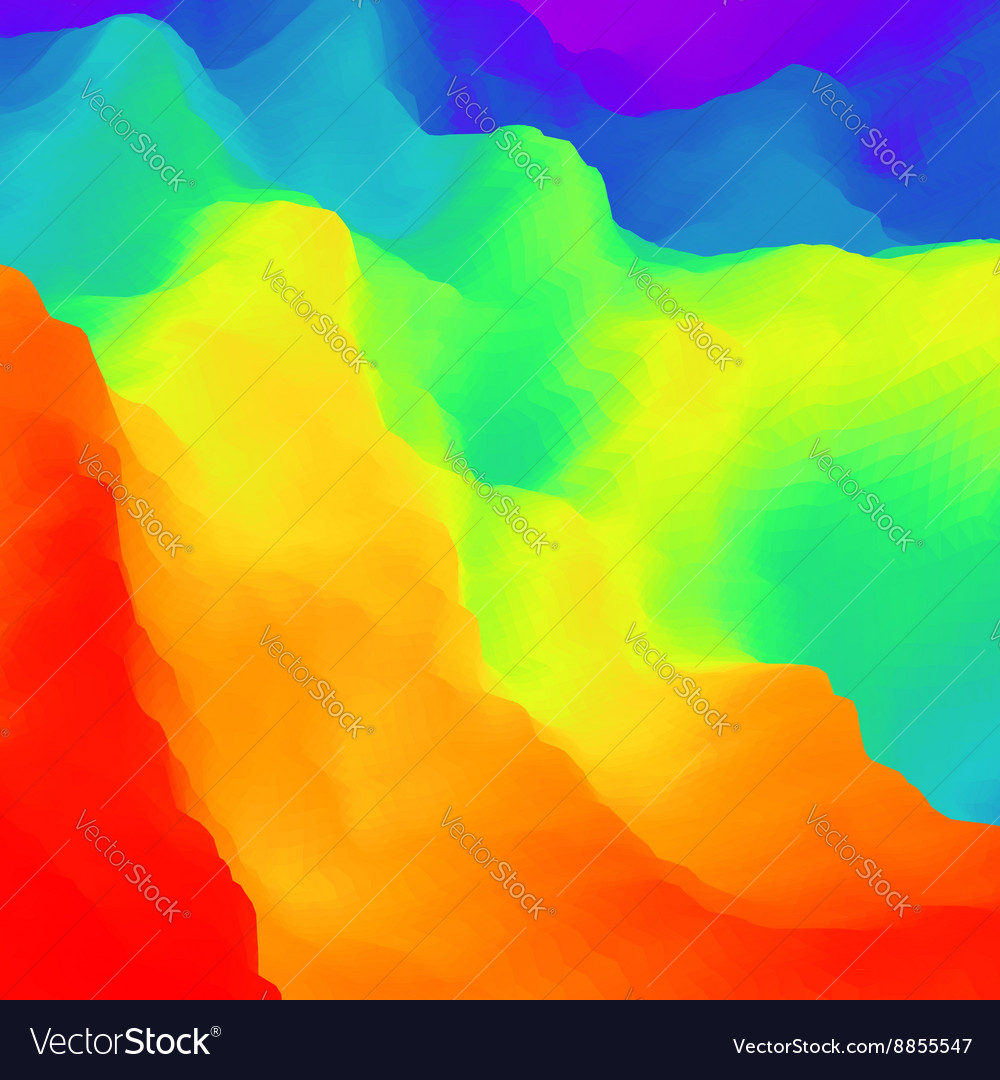 Abstract Color Splash Backdrop