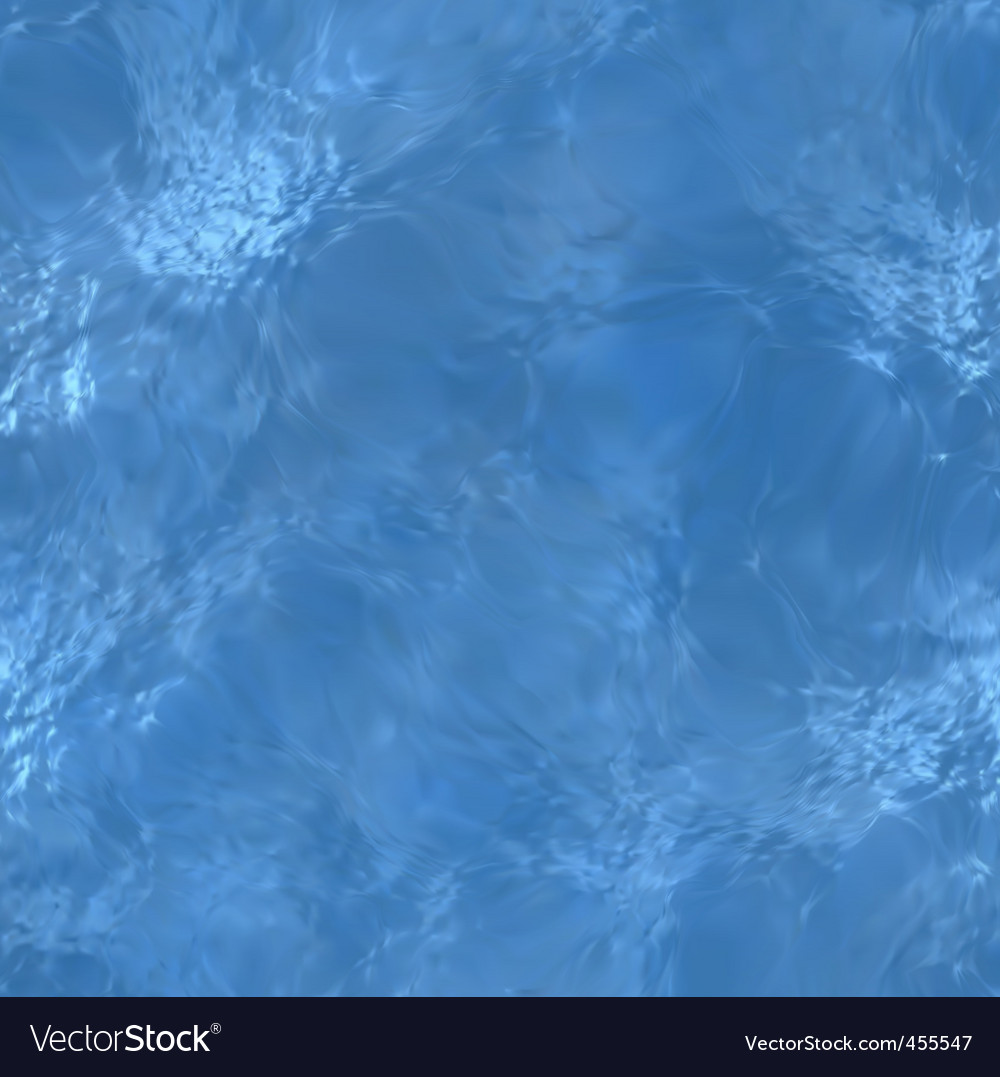 Clear blue water sea floor Royalty Free Vector Image