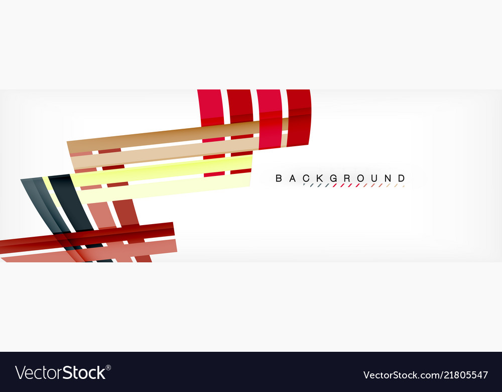 Minimal line design abstract background vector image Minimal line design abstract background