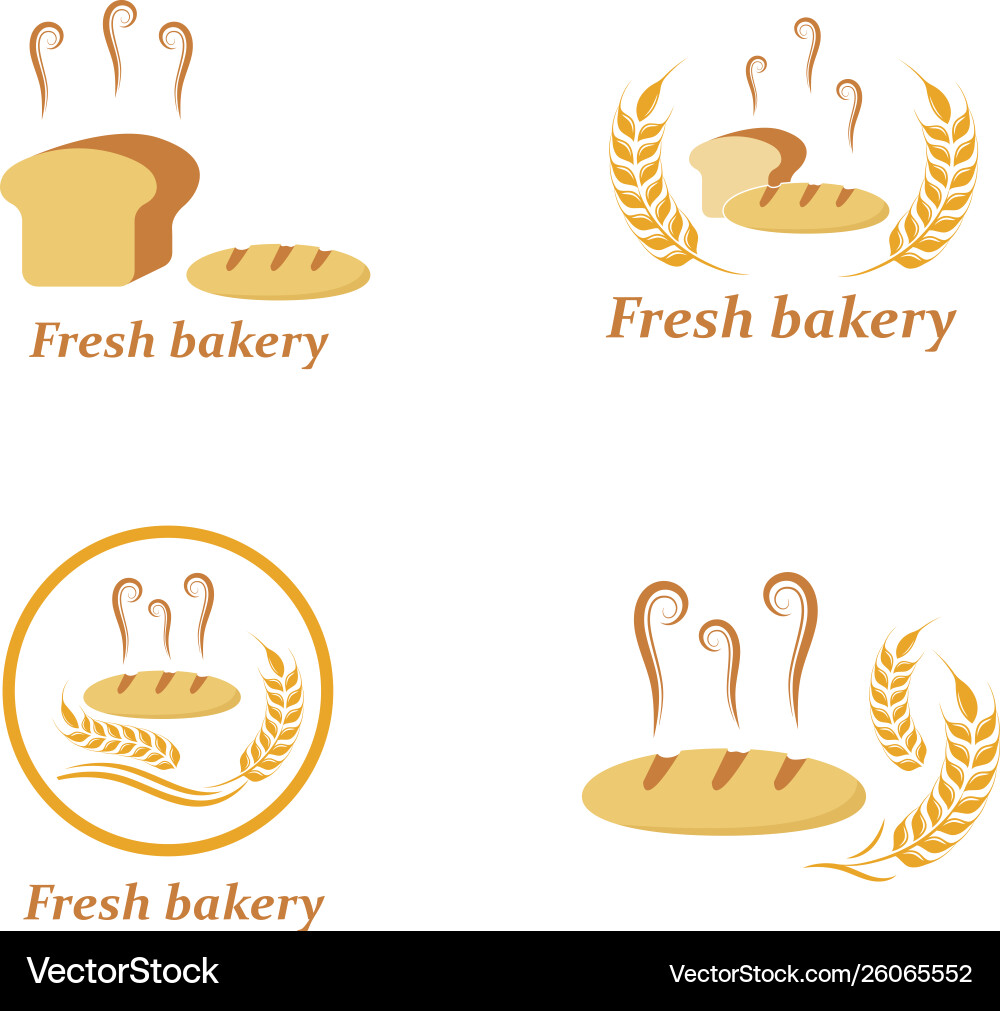 Bakery logo Royalty Free Vector Image - VectorStock