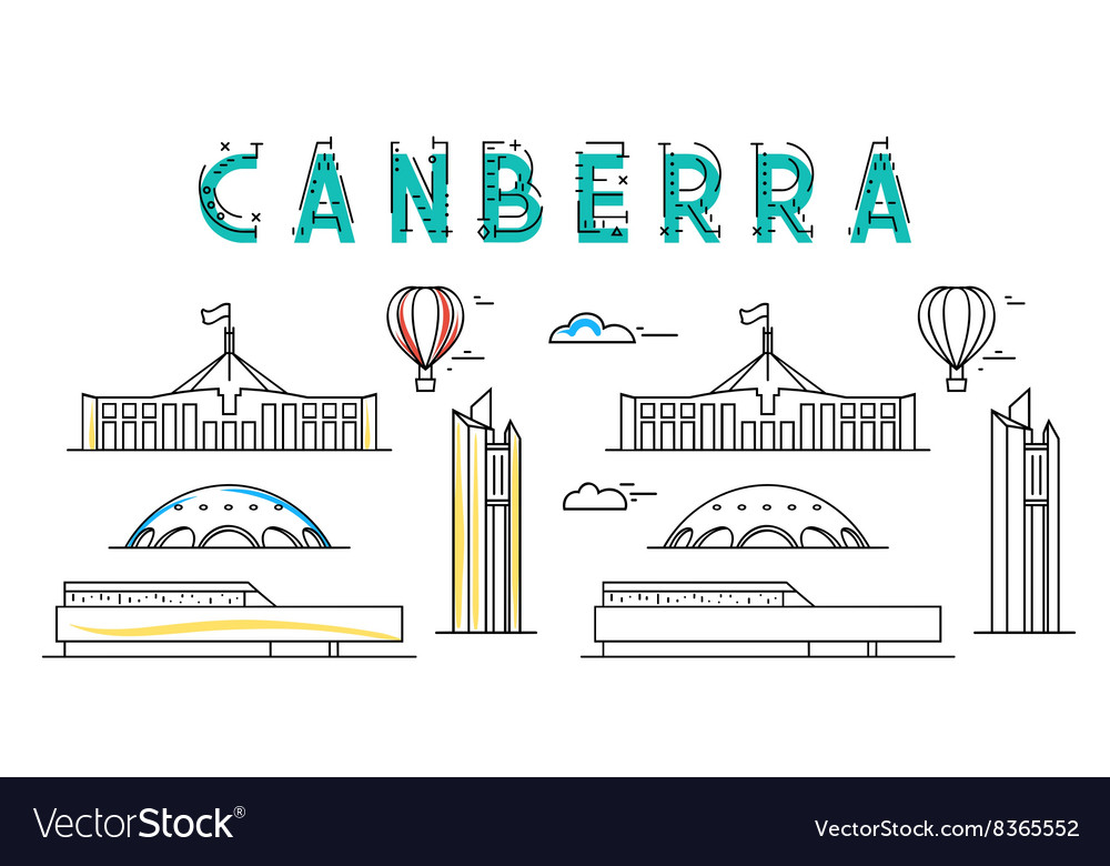 Canberra Hauptstadt australien Sehenswürdigkeiten