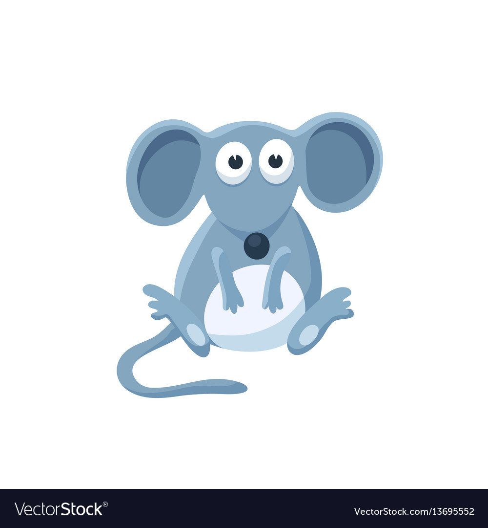 Cartoon baby animal isolated Royalty Free Vector Image