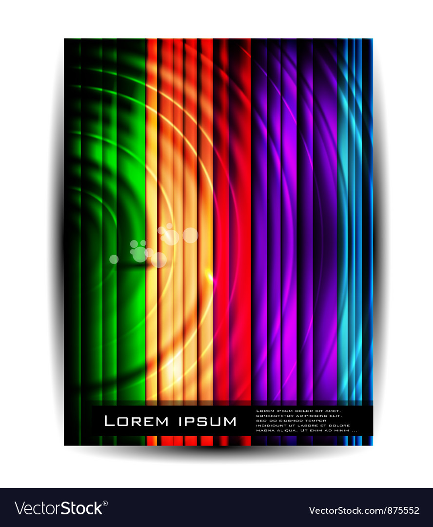 Dynamic Colorful Line Pattern