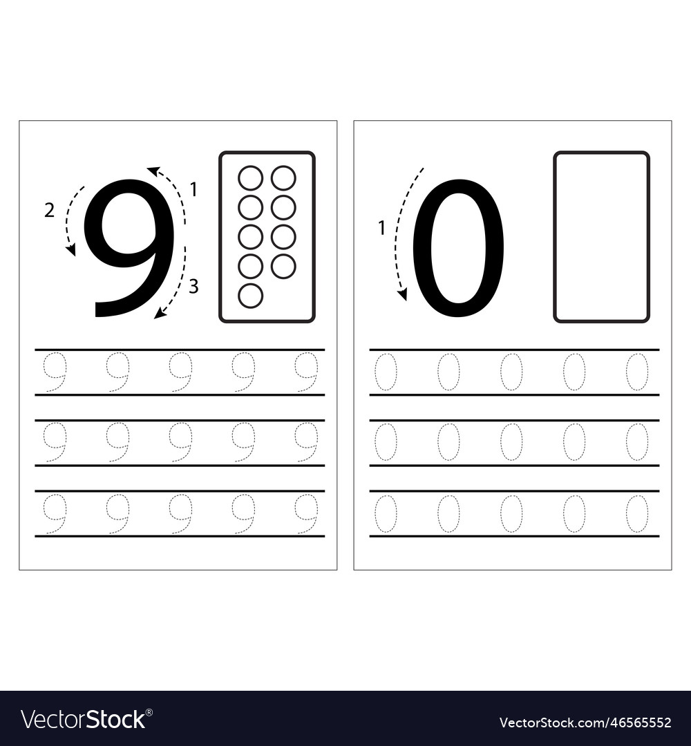 How to write number practice writing numbers wr