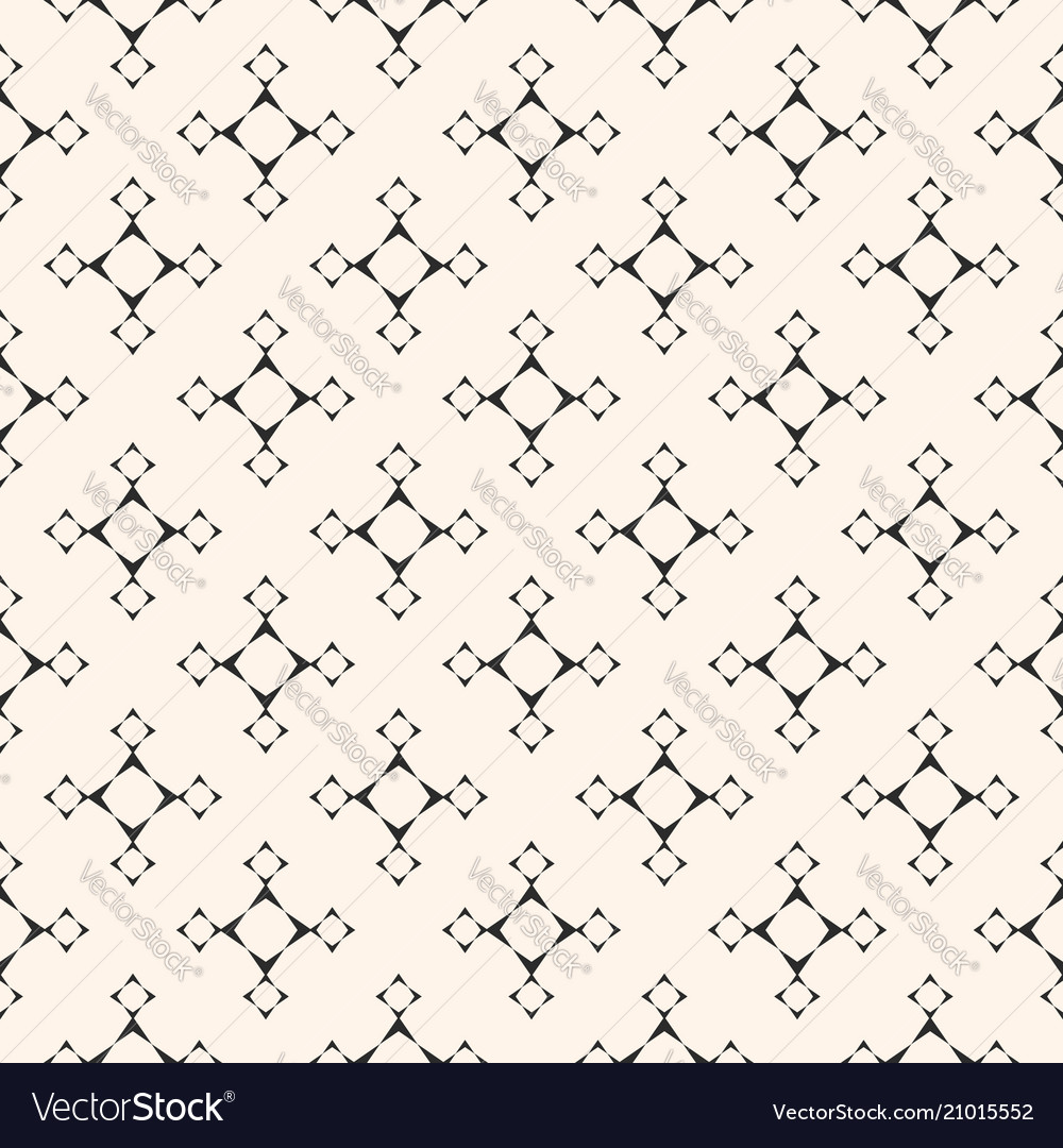 Minimalist seamless pattern with linear star vector image Minimalist seamless pattern with linear star