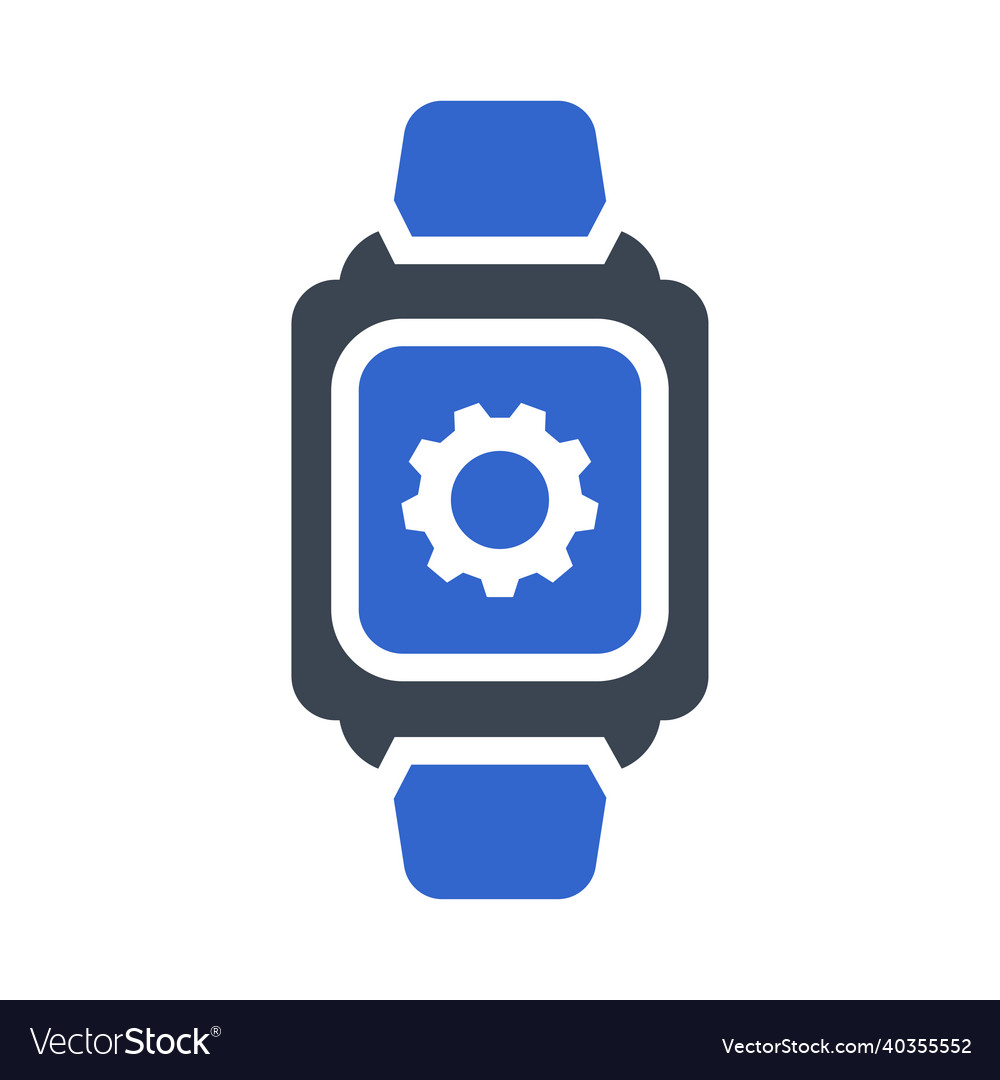 Setting smart watch icon
