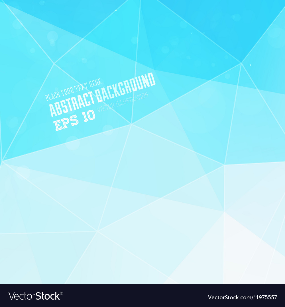 Abstract triangular background