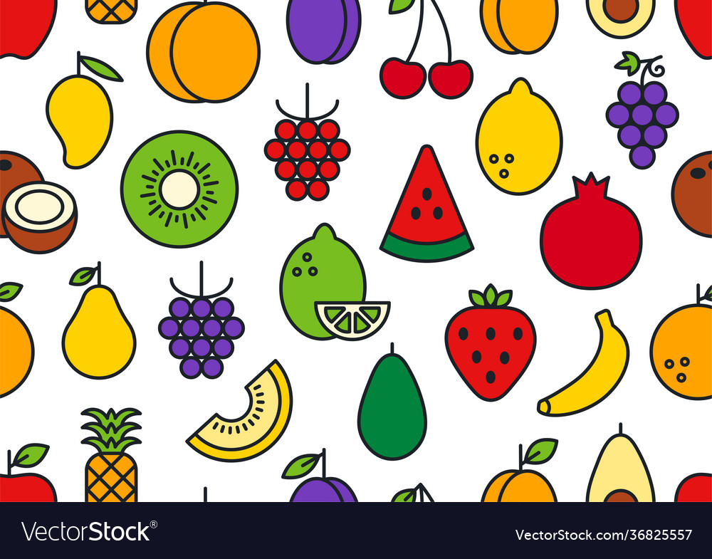 Seamless pattern endless texture vector image Seamless pattern endless texture
