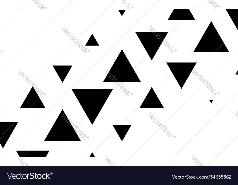 Triangles halftone triangle geometric background vector image Triangles halftone triangle geometric background