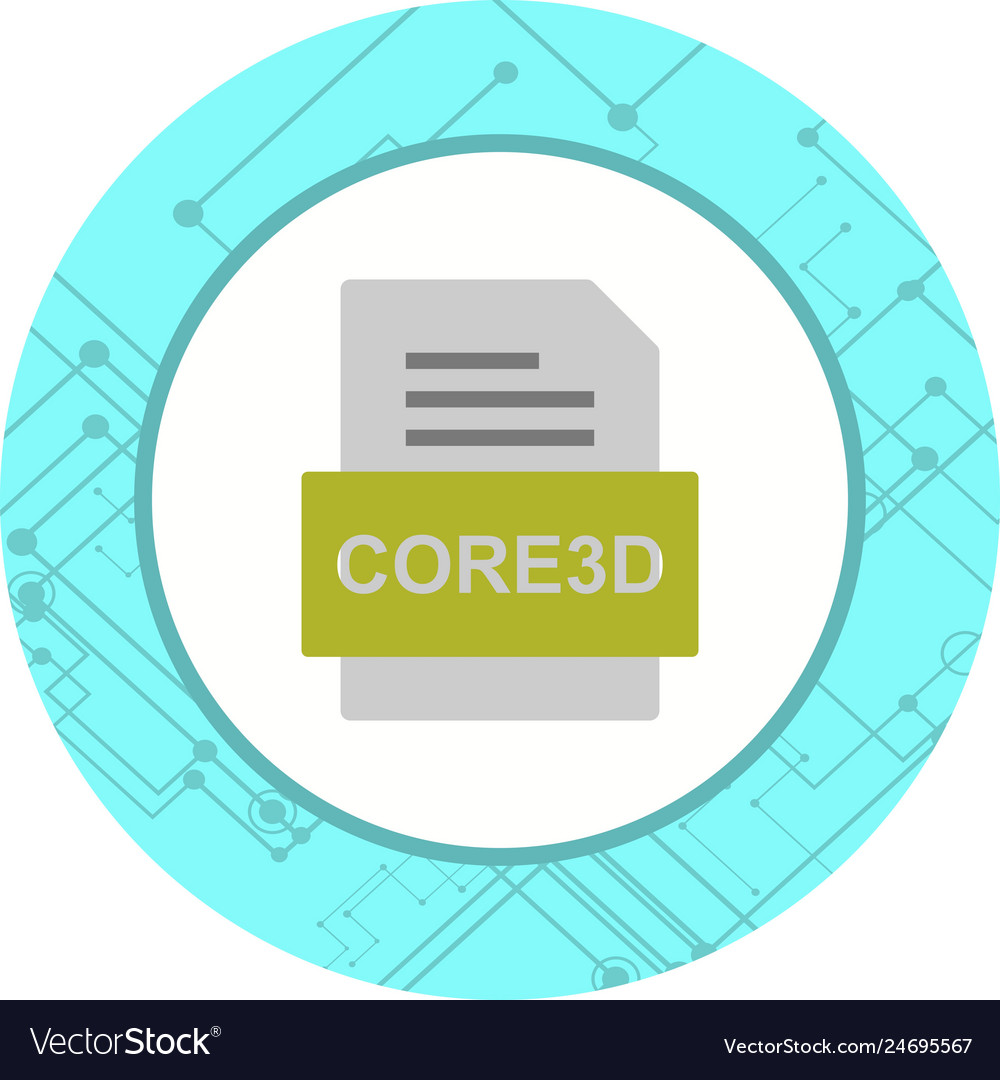 Core3d file document icon
