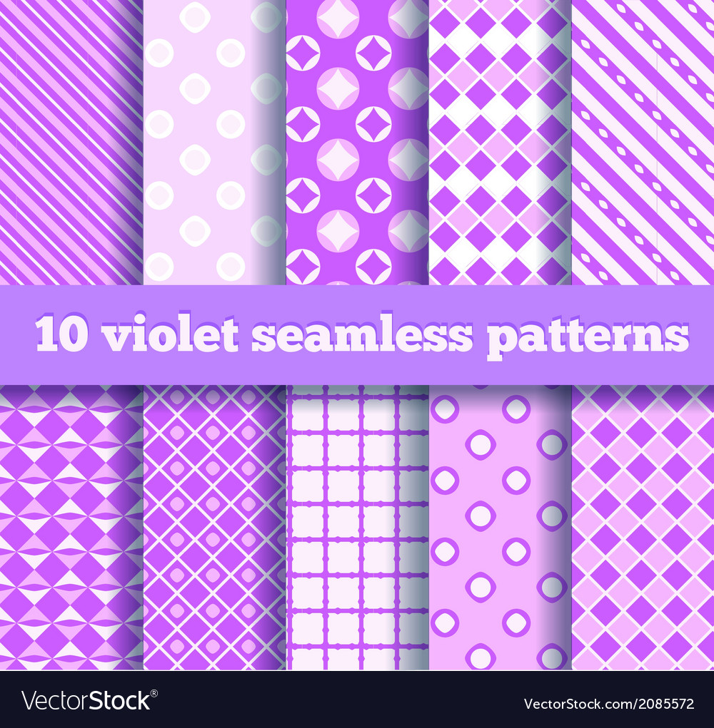 10 seamless patterns