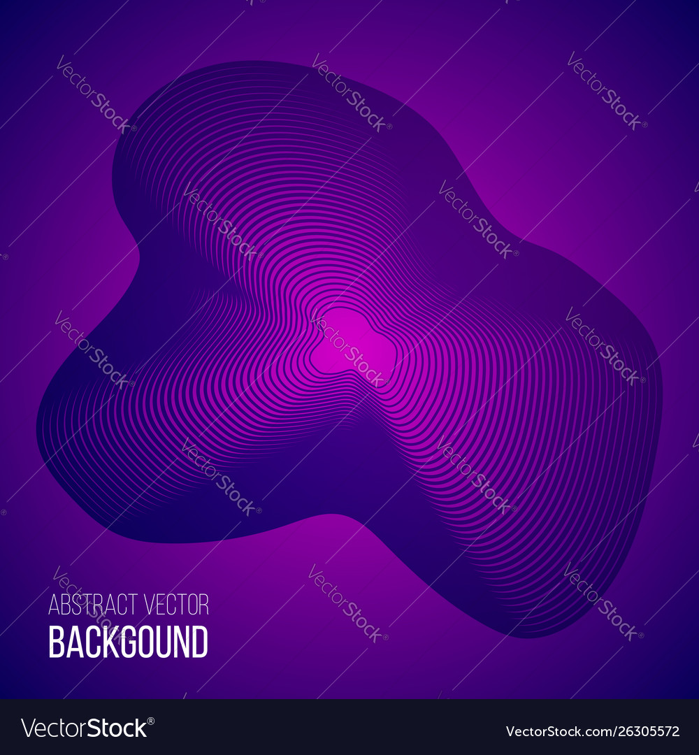 Abstract background with color wave element