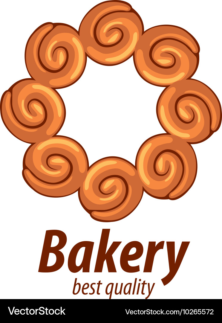 Logo bread Royalty Free Vector Image - VectorStock