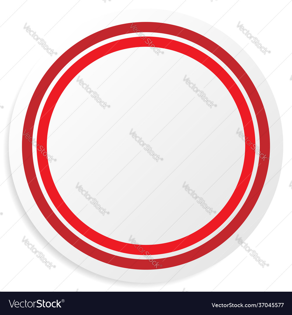 leere Kreisform Designelement vector image leere Kreisform Designelement