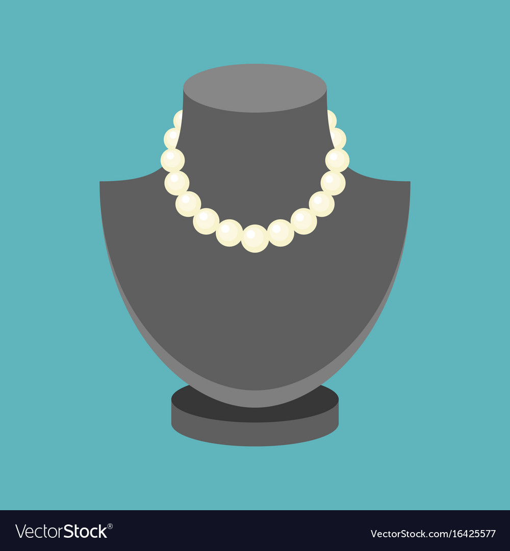 Pearl Necklace Royalty Free Stock SVG Vector | vlr.eng.br