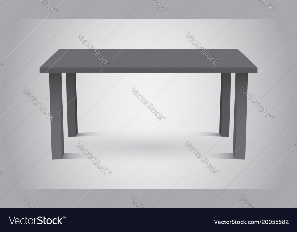 3d table for object presentation empty dark top