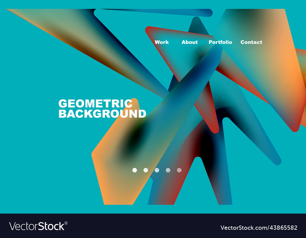 Shards shape composition abstract background web