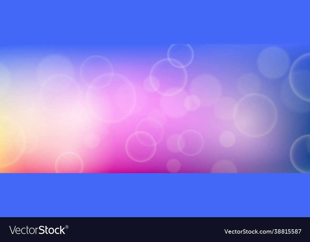 Abstract background with blur bokeh light effect vector image Abstract background with blur bokeh light effect