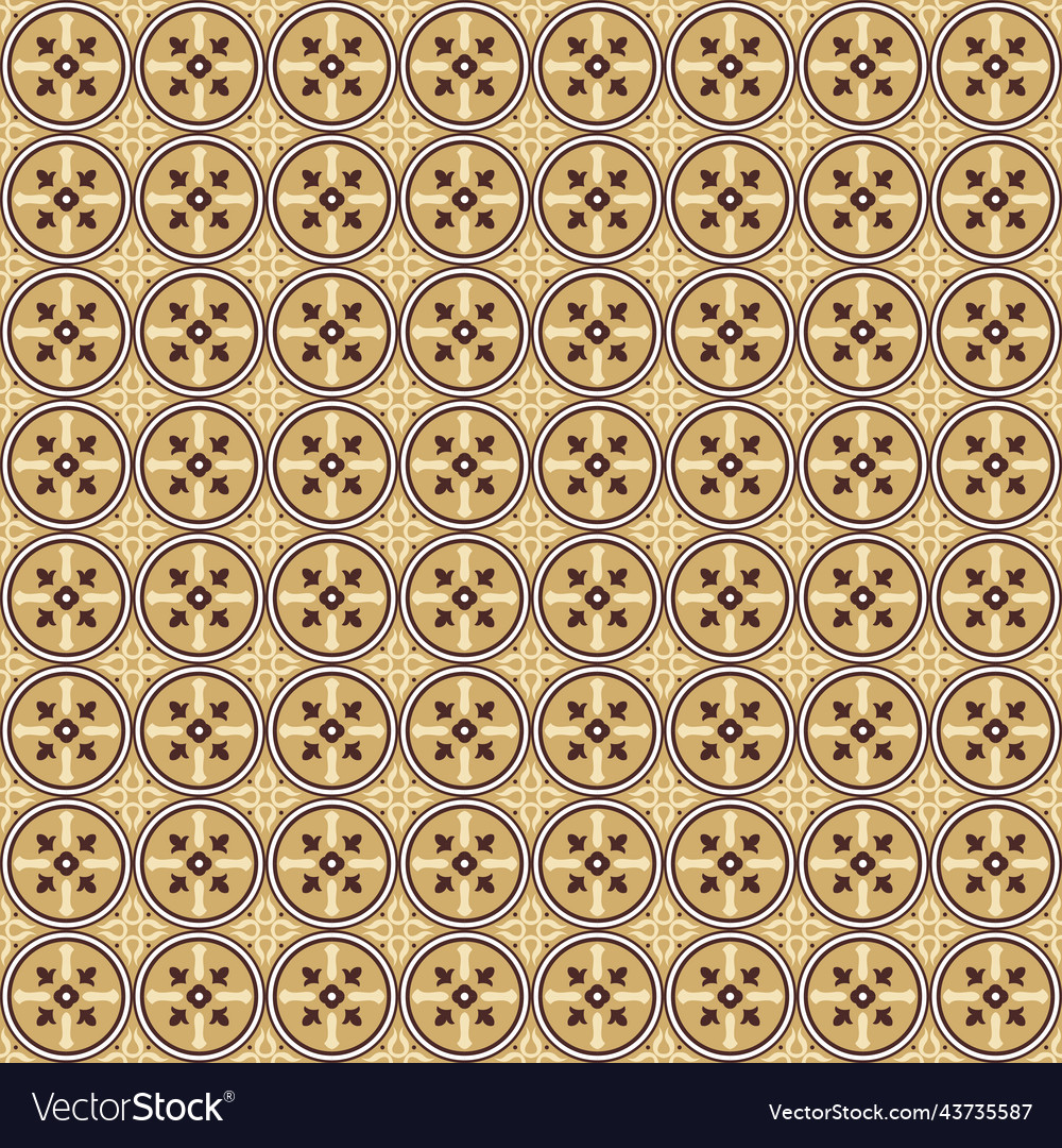Classic tile seamless pattern background
