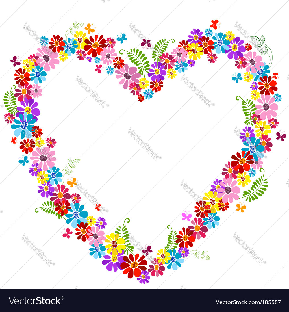 Free Free Flower Heart Svg 557 SVG PNG EPS DXF File