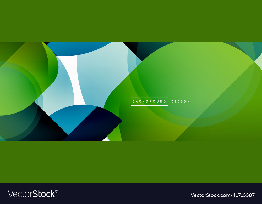 Round triangle shapes lines and circles geometric vector image Round triangle shapes lines and circles geometric