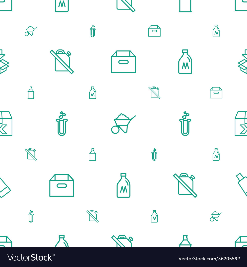 Container icons pattern seamless white background