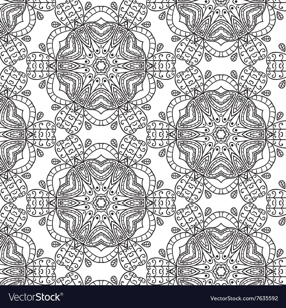 Tribal art ethnic seamless pattern boho print