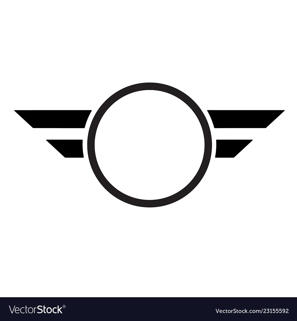 Wing and circle pattern design