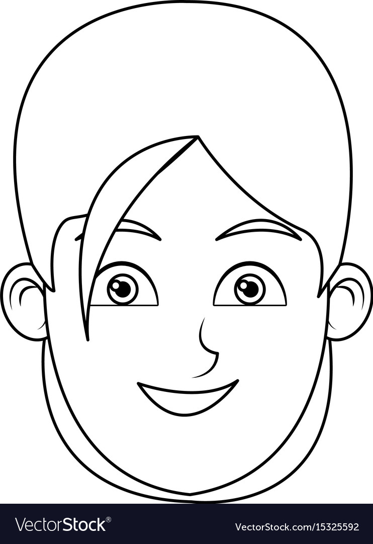 Woman cartoon avatar profile picture female Vector Image