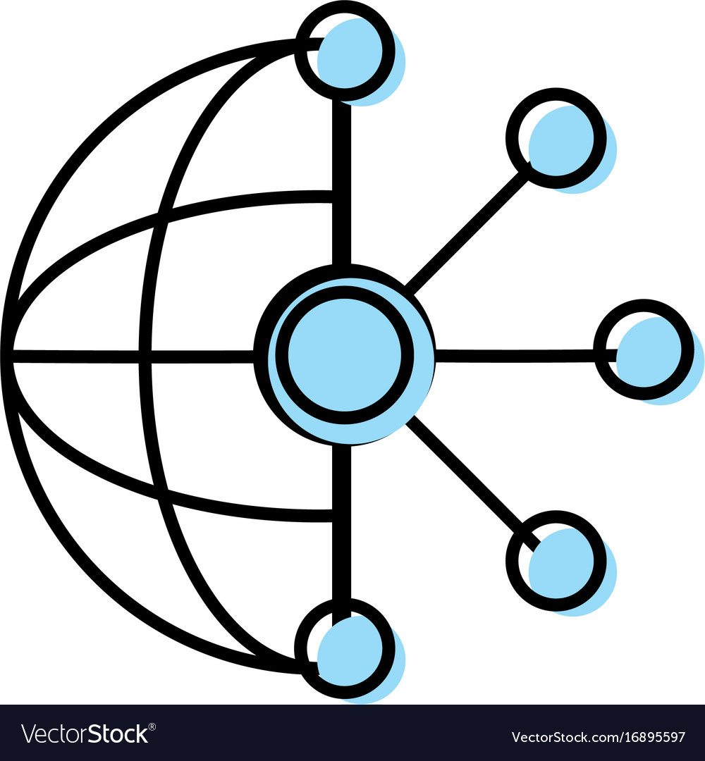 Circuit global data technology to center server