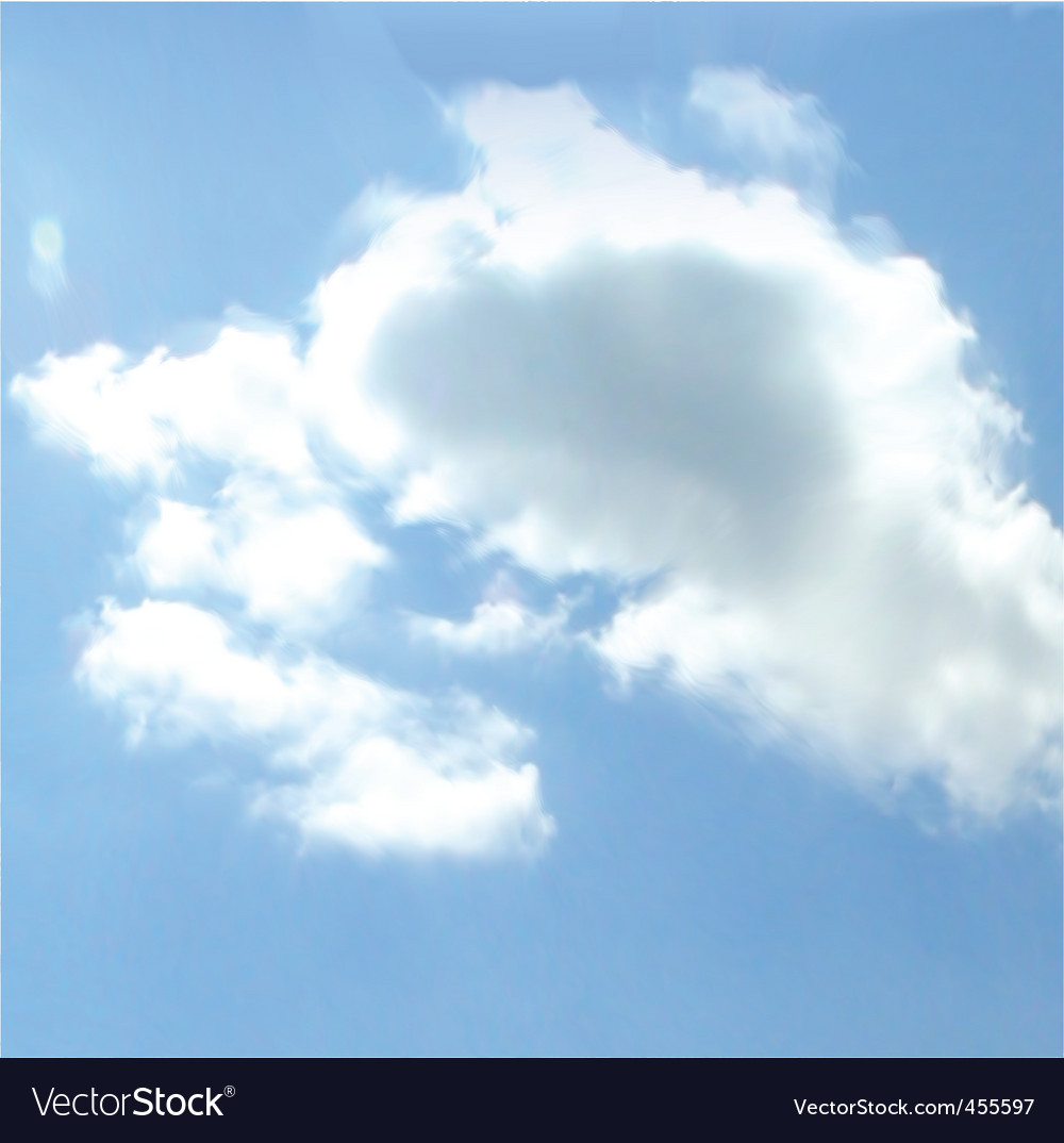 Cloudy sky background