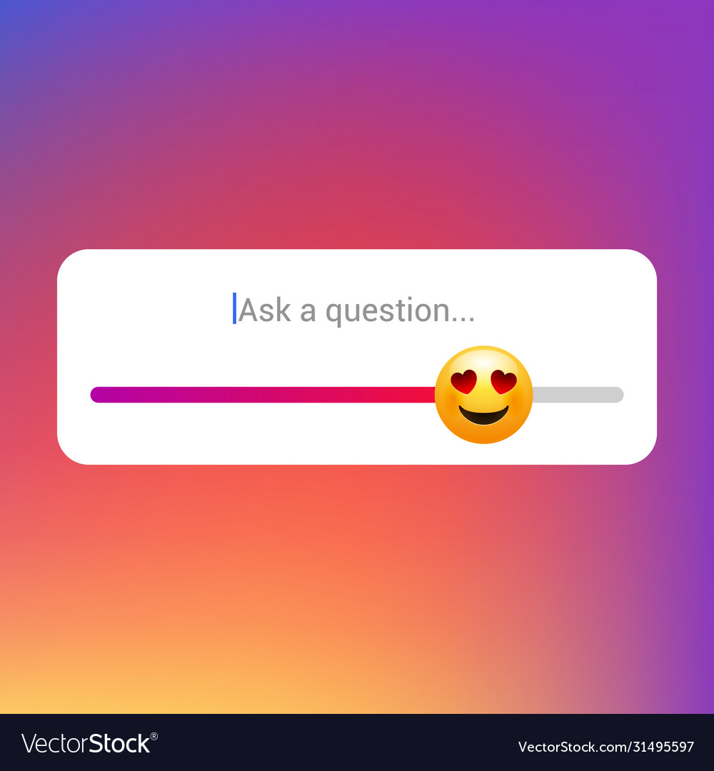 Emoji Slider Feedback Poll