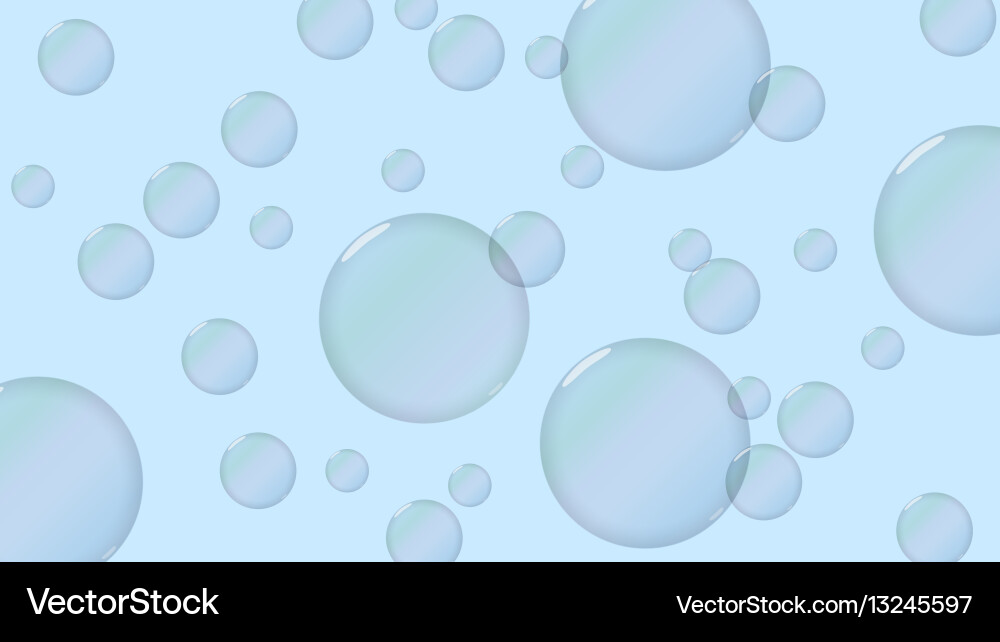 Soap bubbles Royalty Free Vector Image - VectorStock