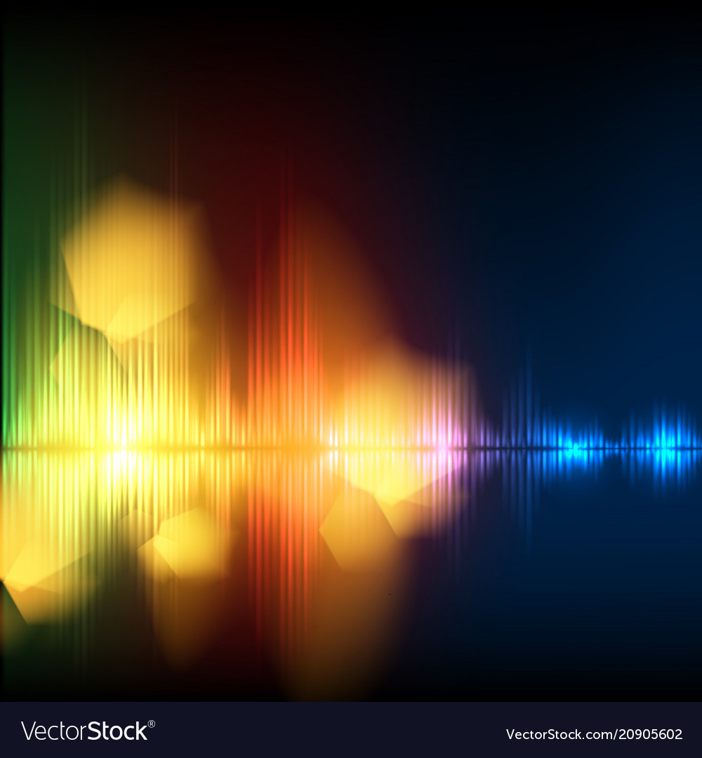 Abstract equalizer background vector image Abstract equalizer background