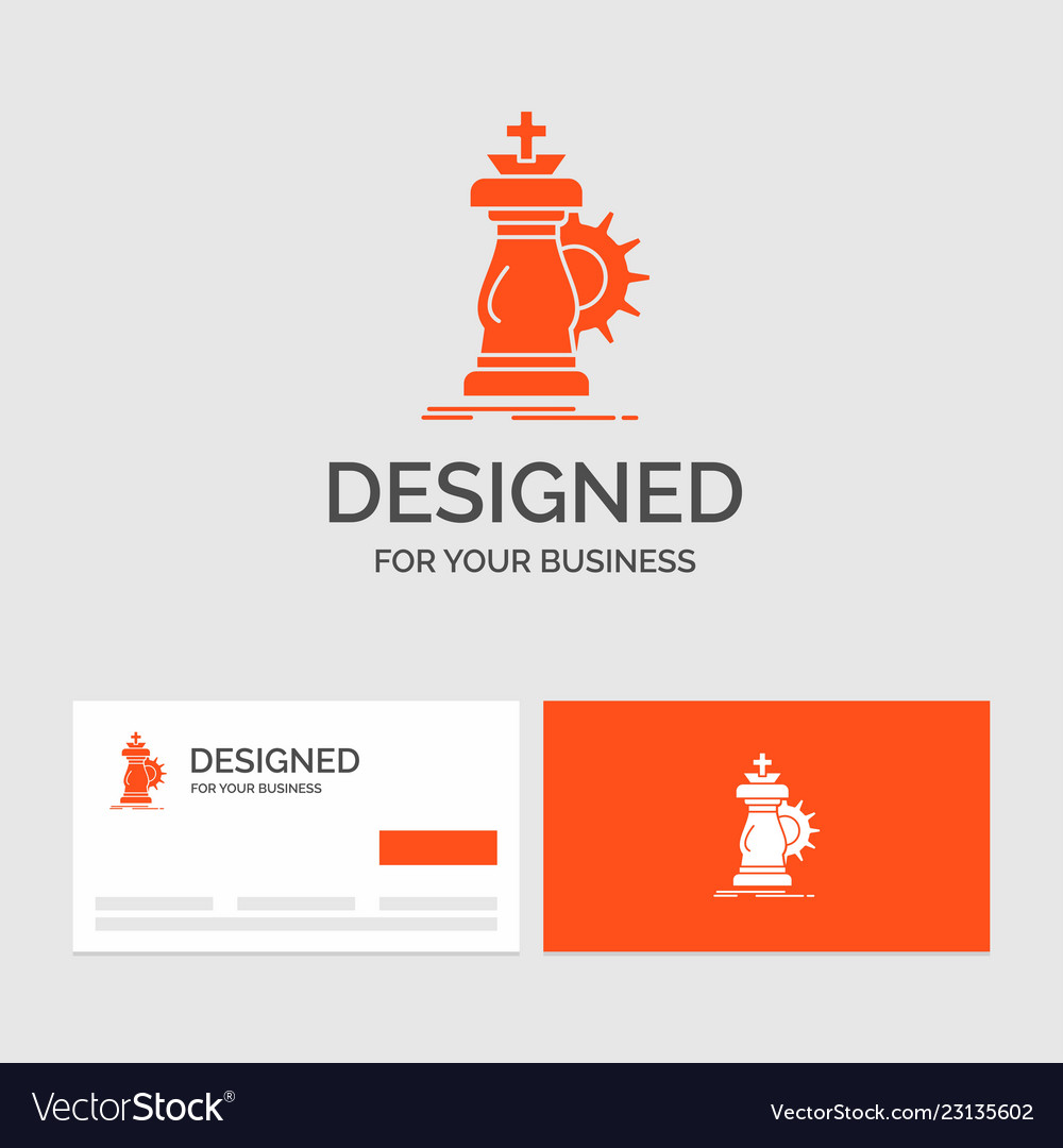 Business logo template for strategy chess horse