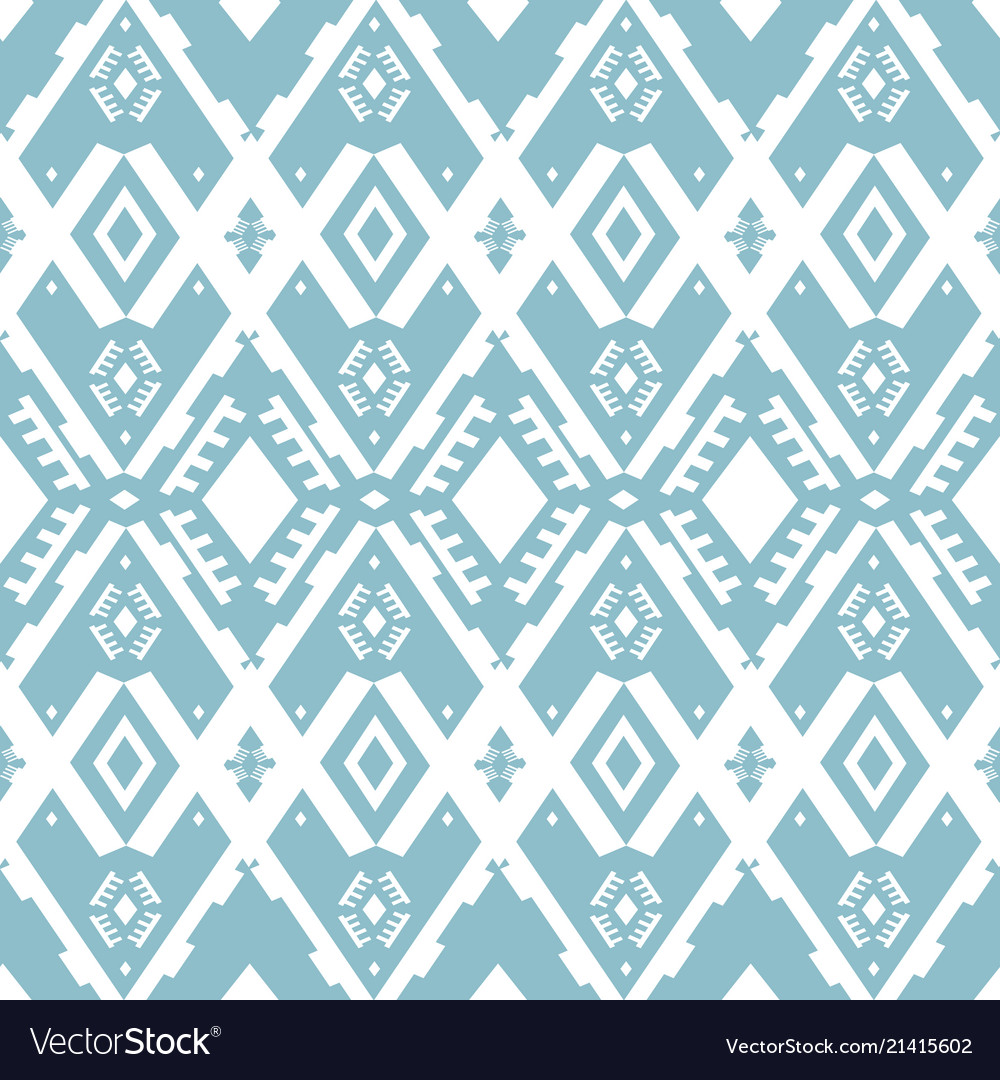 Ikat ornament tribal pattern