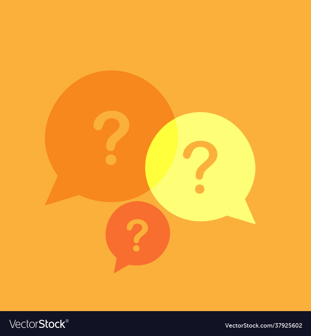 Three linear chat speech message bubbles