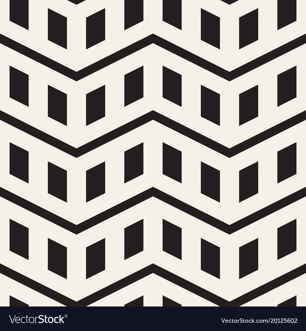 Zigzag Line Abstract Pattern