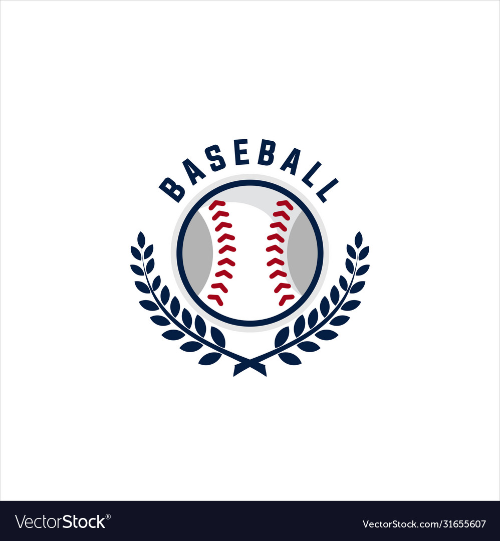 Baseball club logo Royalty Free Vector Image - VectorStock