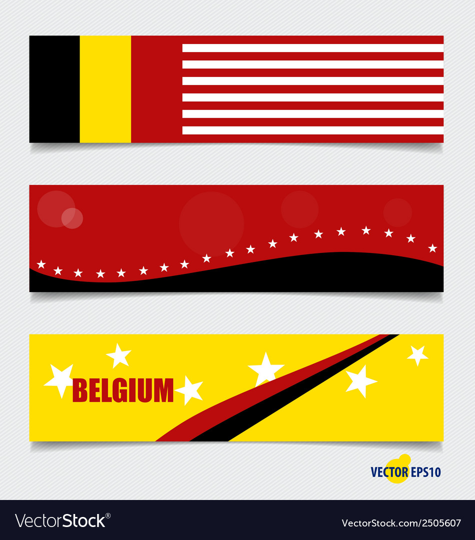 Belgium flags concept design