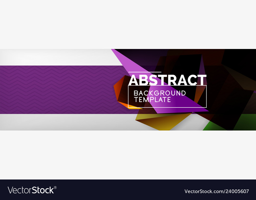 Dark 3d triangular low poly shapes abstract vector image Dark 3d triangular low poly shapes abstract
