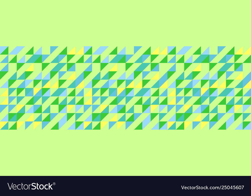 Seamless geometric triangle pattern abstract