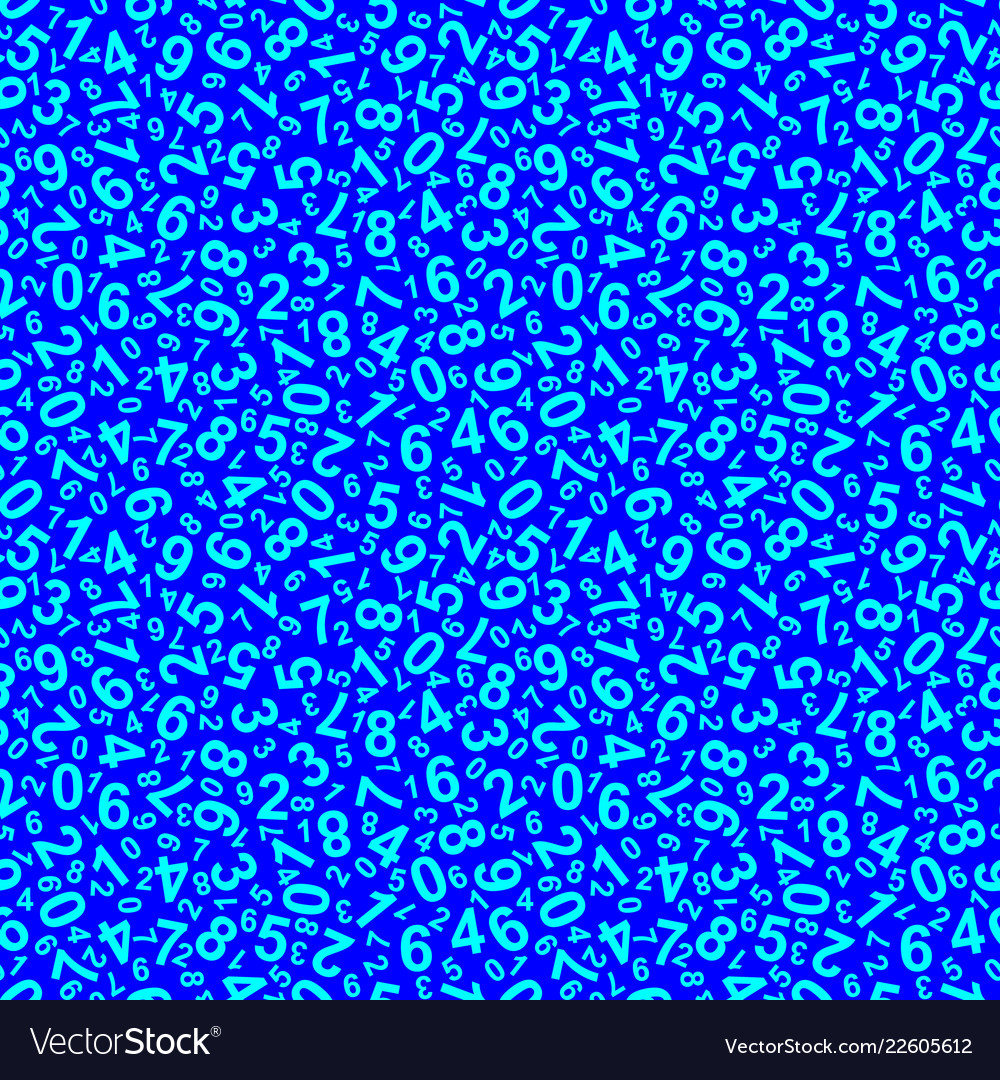 Abstract Number Background