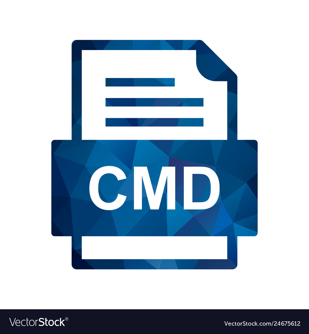 Cmd file document icon