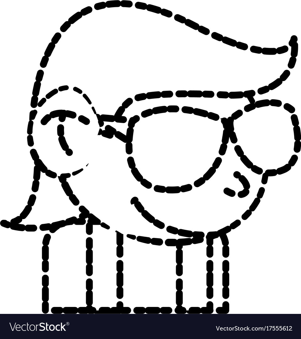 Cool guy cartoon Royalty Free Vector Image - VectorStock