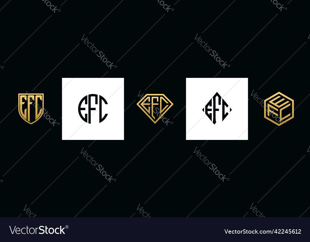 EFC Initial Logo Concepts - Shield & Geometric