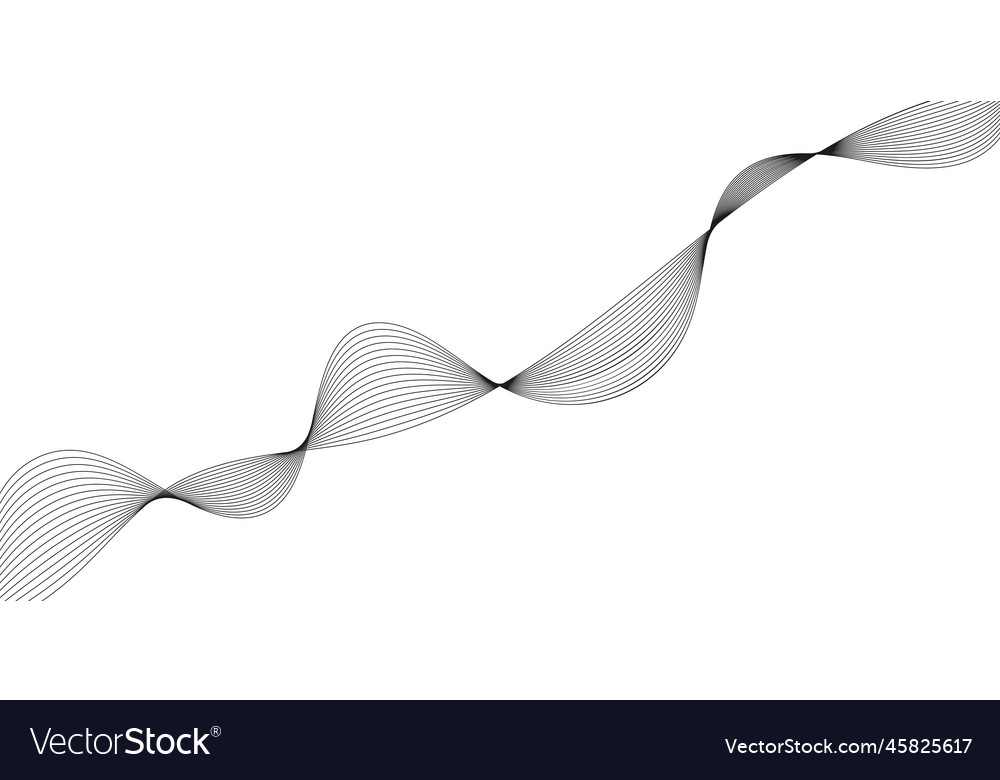 Abstract wave element for design digital vector image Abstract wave element for design digital